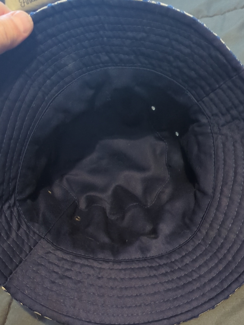 Dior Oblique Canvas Fabric Bucket Hat Unisex - Picture 2 of 3